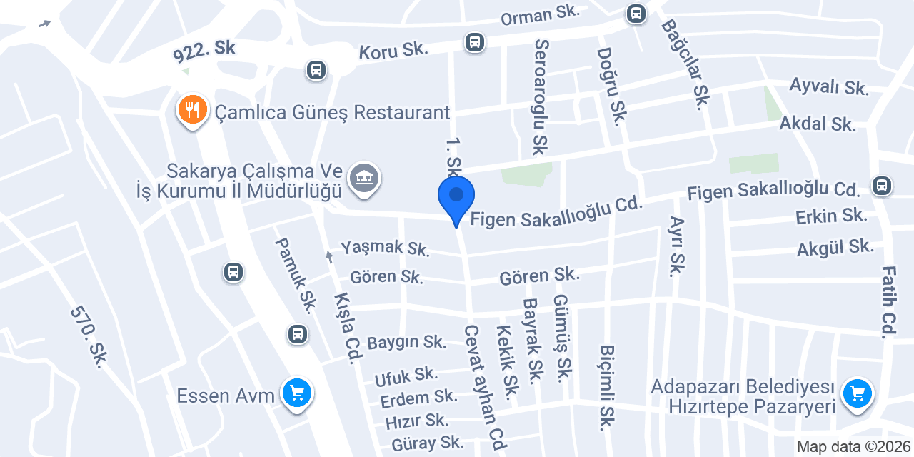 Ferah Pide Kebap konumu