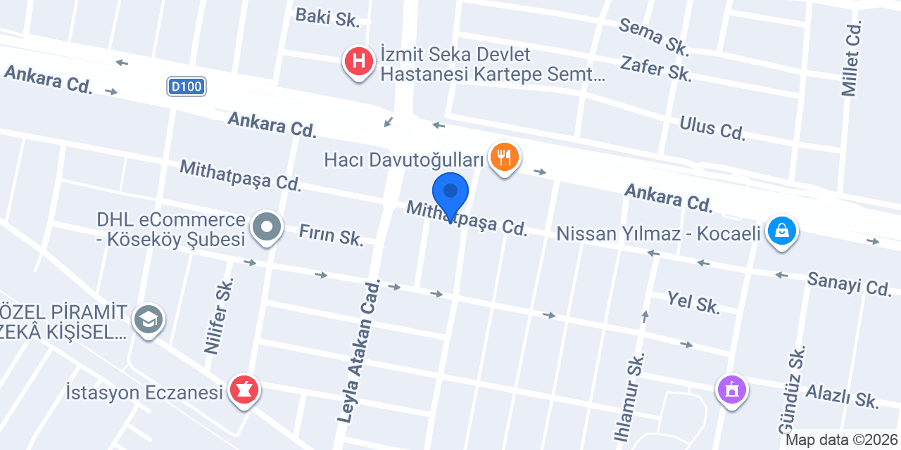 KARTEPE IZGARA konumu