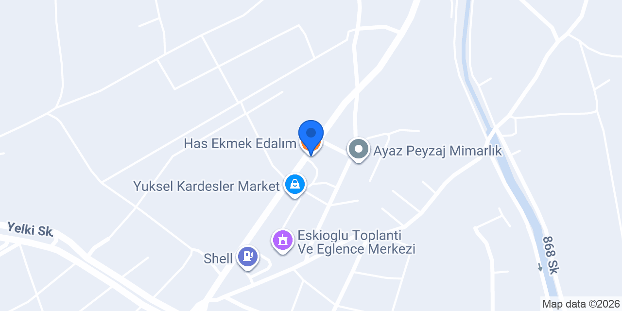 Has Ekmek Edalım konumu