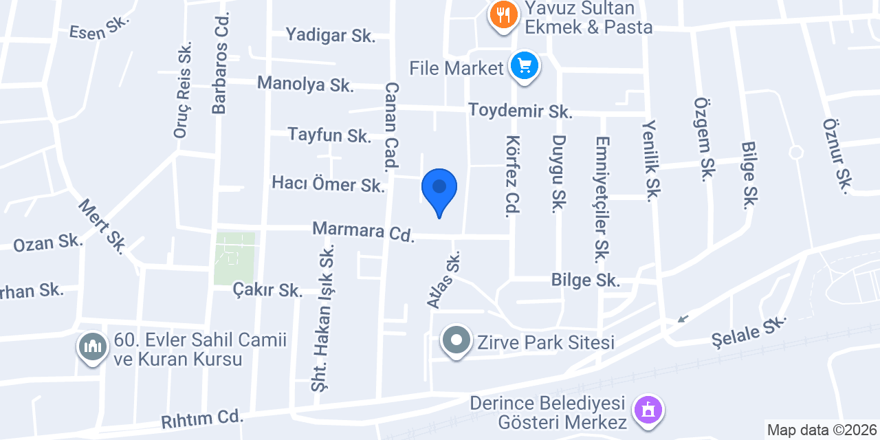 Hira Dizayn Cam Sistemleri konumu