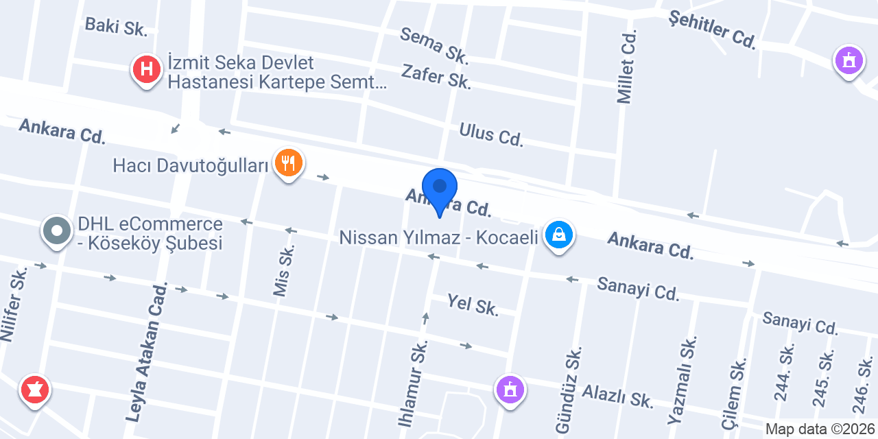 41 IZGARA YUSUF USTA konumu