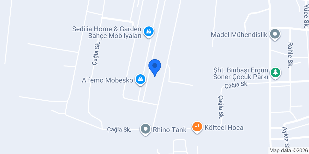 Çolak Mobilya konumu