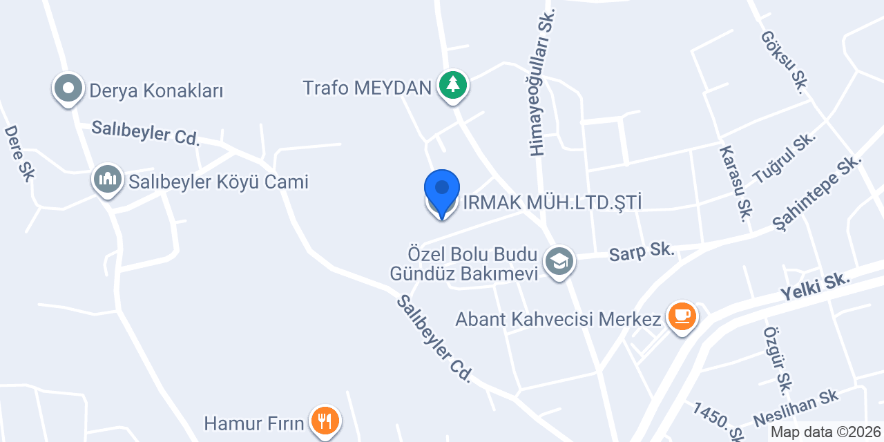 IRMAK MÜH.LTD.ŞTİ konumu