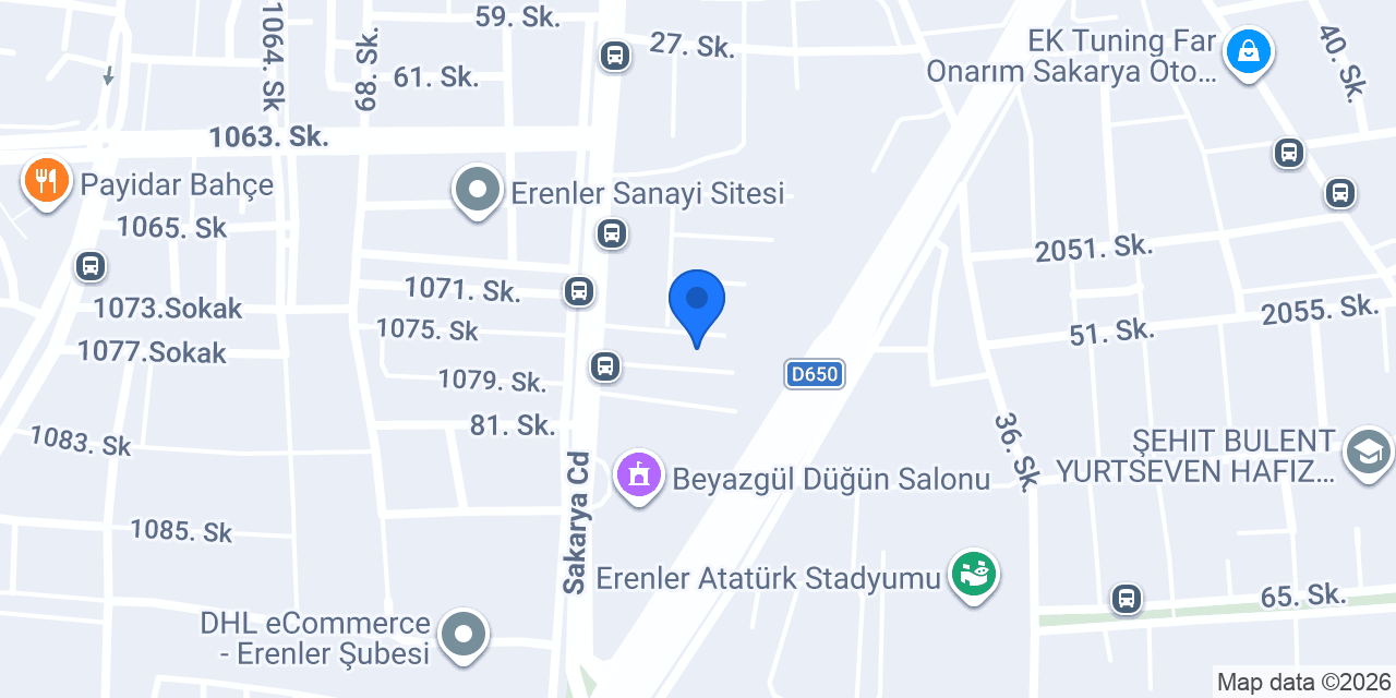DEMİROĞLU AUTO konumu