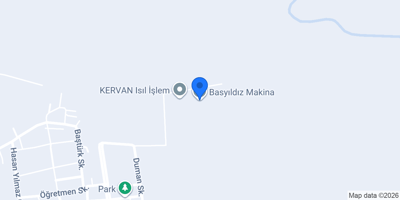 Basyıldız Makina konumu