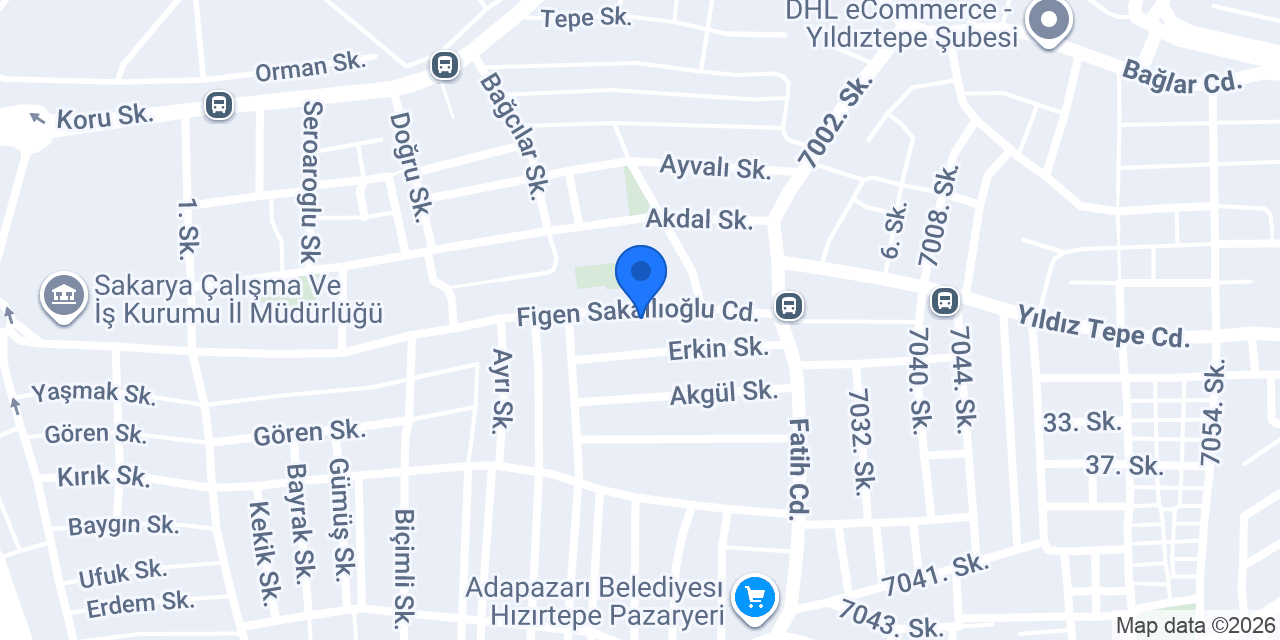 Hızırtepe Eczanesi konumu