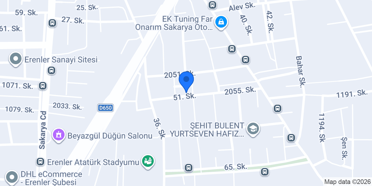 Sakarya Vidanjör | Vera Altyapı konumu