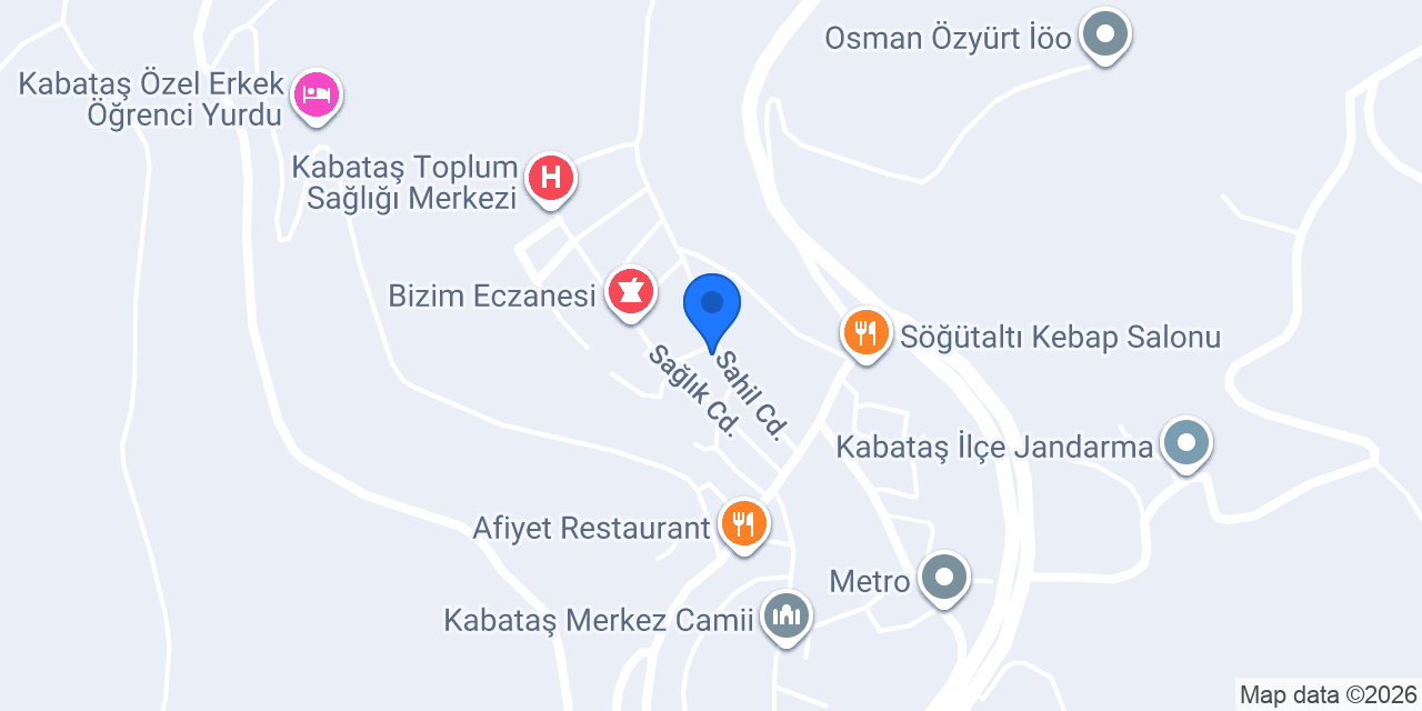 Zirve Mutfak konumu