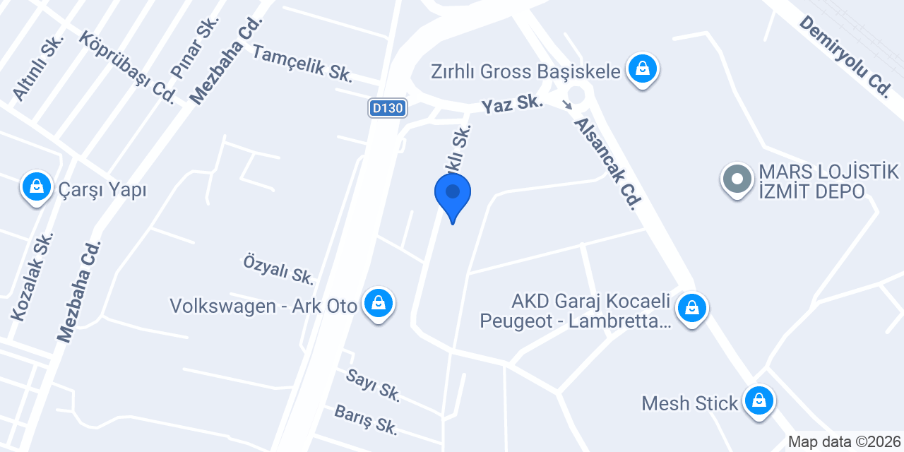Erçatı Metal Çatı Malzemeleri & Trapez Sac konumu