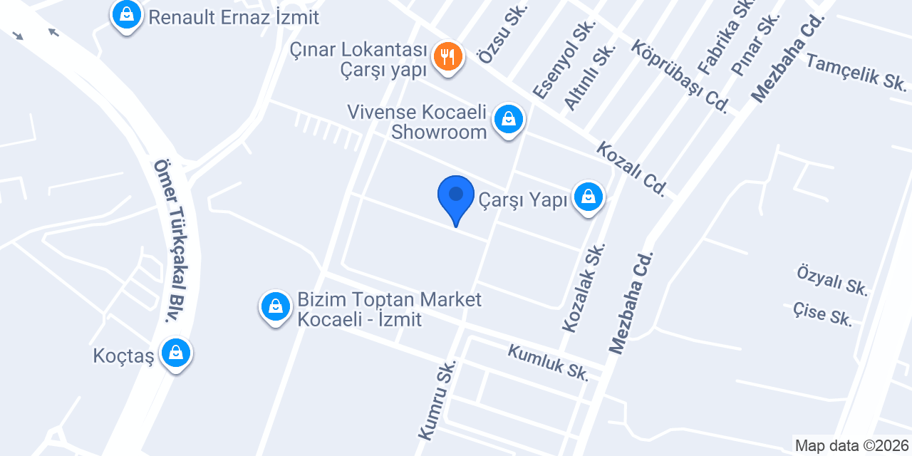 Pınar Tekstil konumu