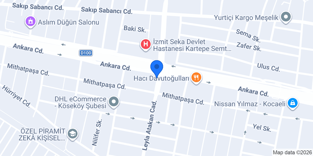 Kartepe Cicek konumu