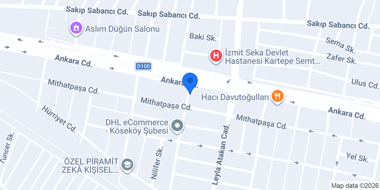 Kafe Deniz konumu