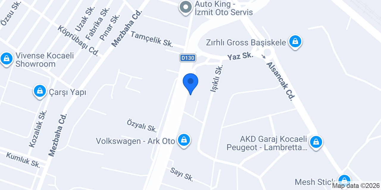 Umran Oto Ekspertiz - İzmit konumu