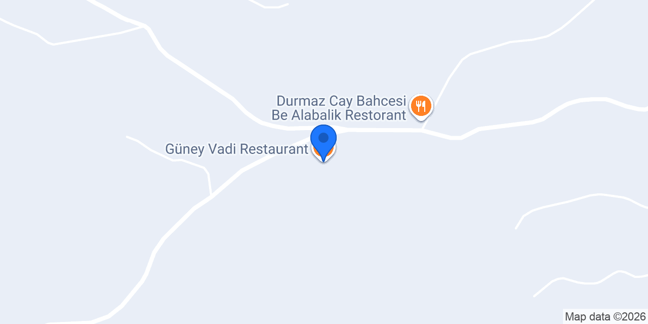 Güney Vadi Restaurant konumu