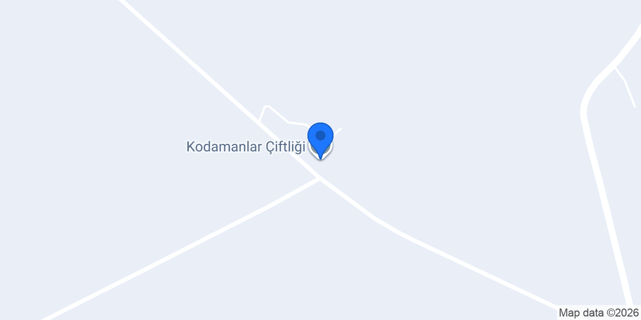 Kodamanlar Çiftliği konumu