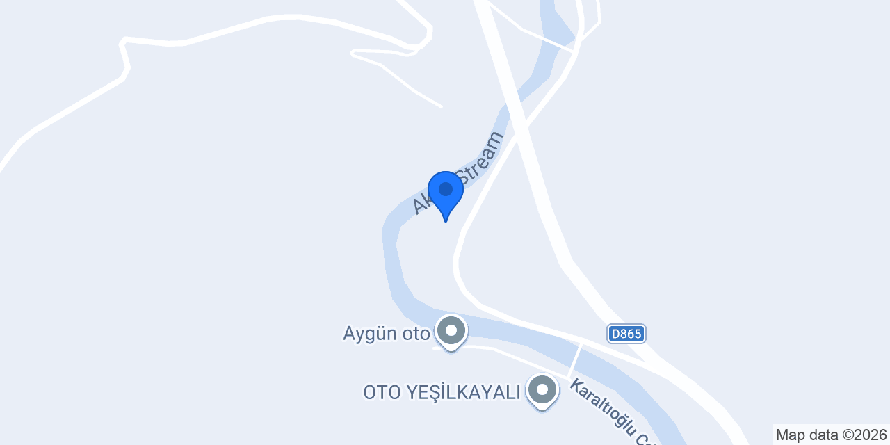 Özbayrak Mermer konumu