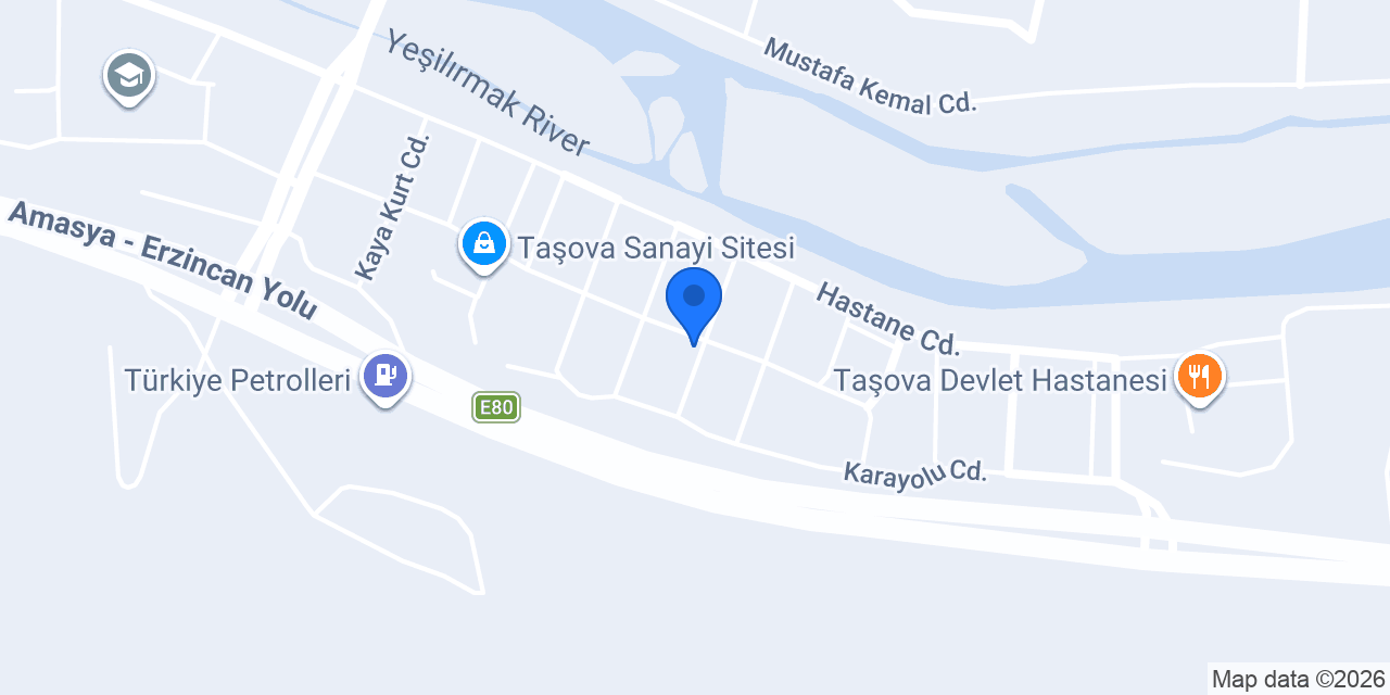 Oto Yeşil konumu