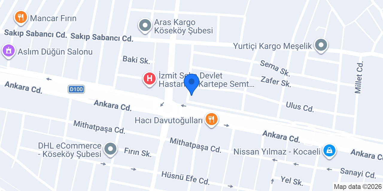 Mars Bisiklet konumu