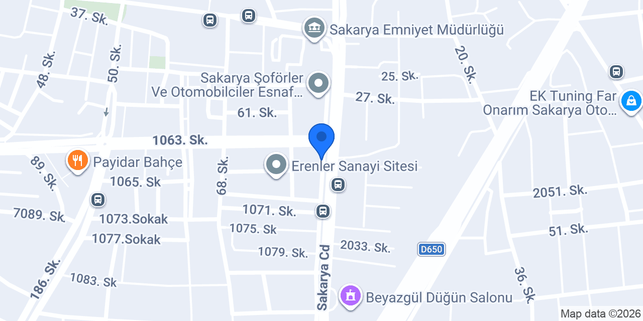 OTO AYDENİZ YEDEK PARÇA konumu