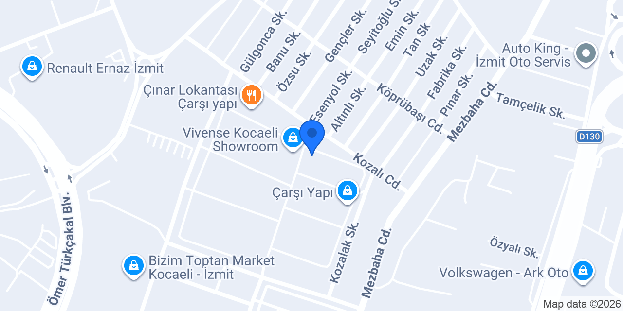 NEZİROĞLU HIRDAVAT İNŞ.TAAHÜT SAN.LTD.ŞTİ. konumu
