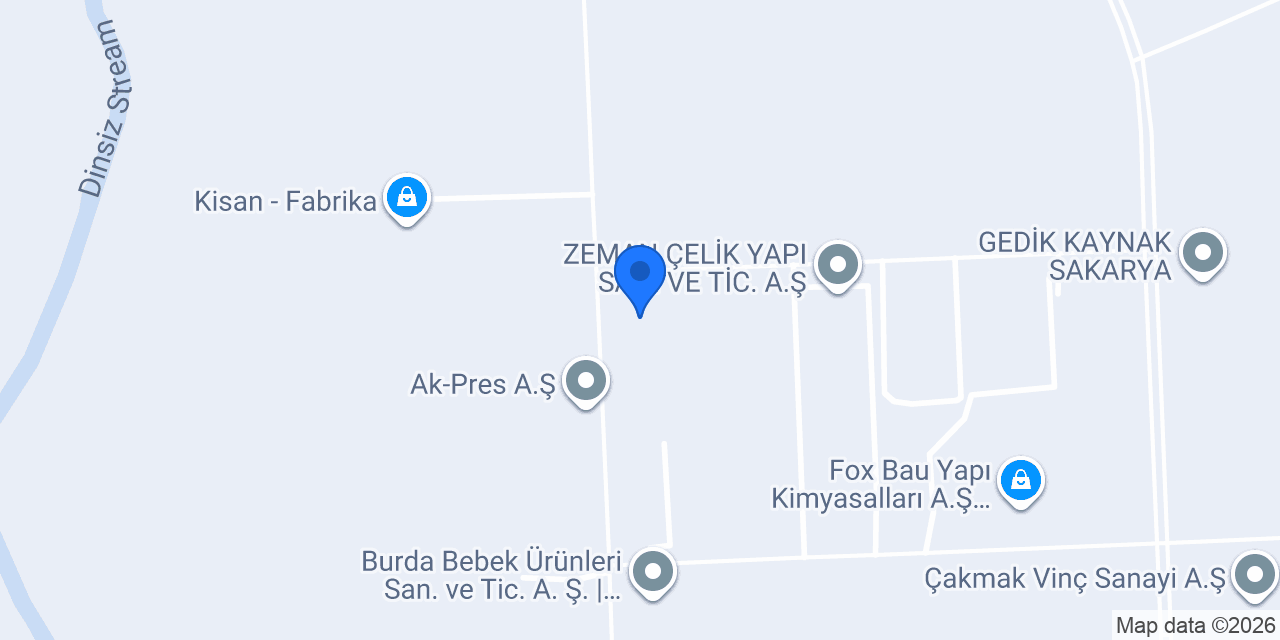 ViaCon İnşaat Fabrika konumu