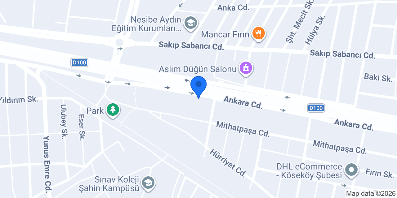 Gülerler Ticaret konumu