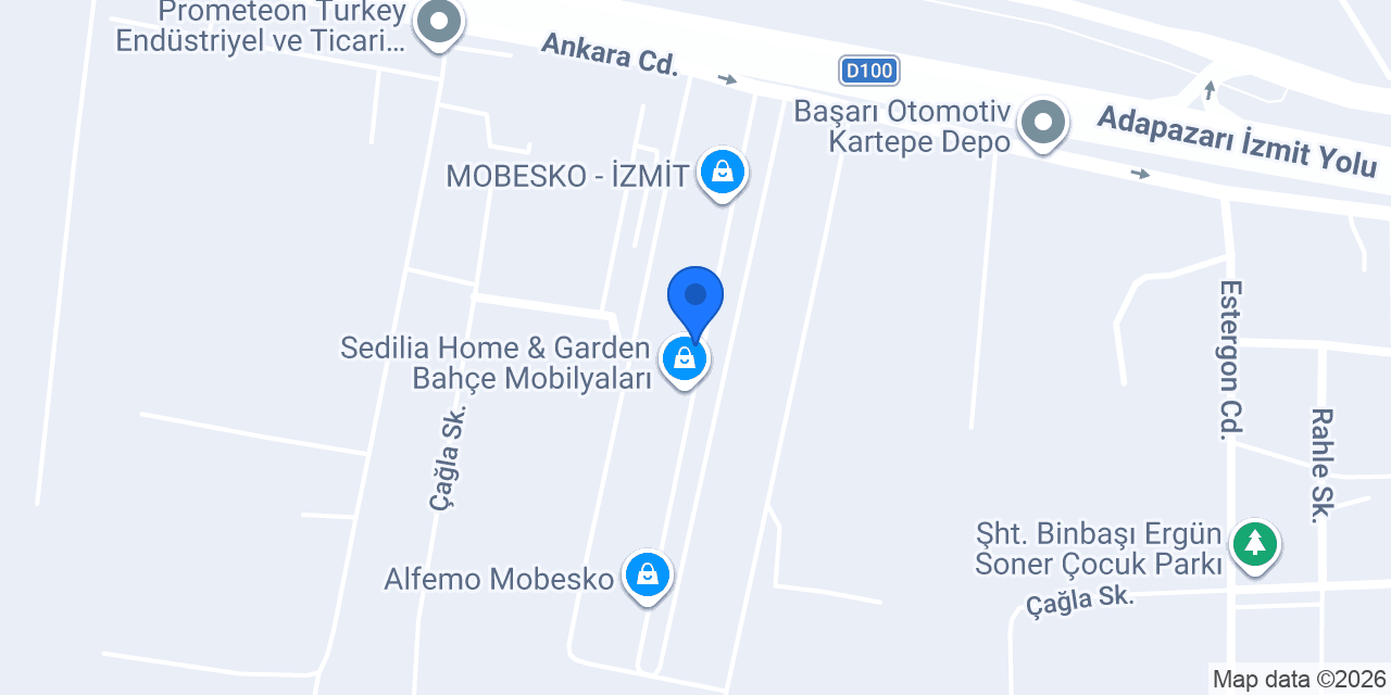 Mirac Home Mobilya konumu