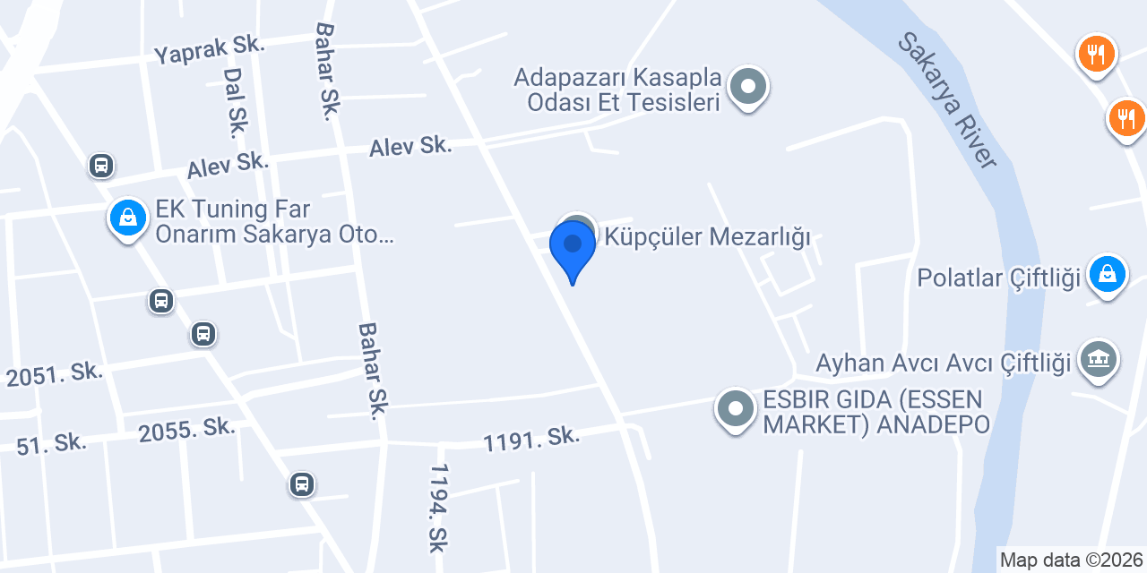 Bertek Elektrik Müh. San. Tic. Ltd. Şti. konumu