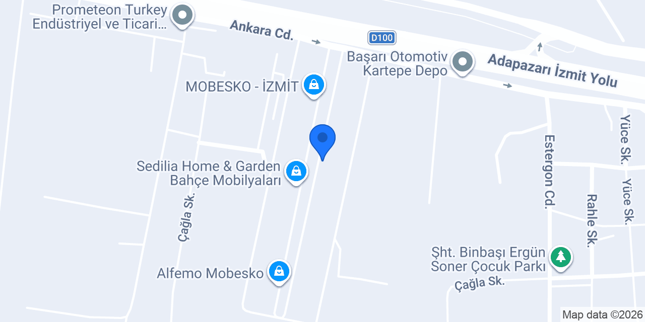 Koleksiyon Mobilya - Kocaeli konumu
