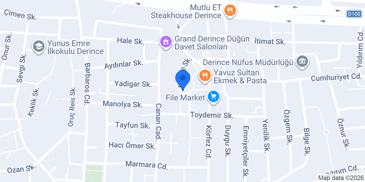 Corner Garaj konumu