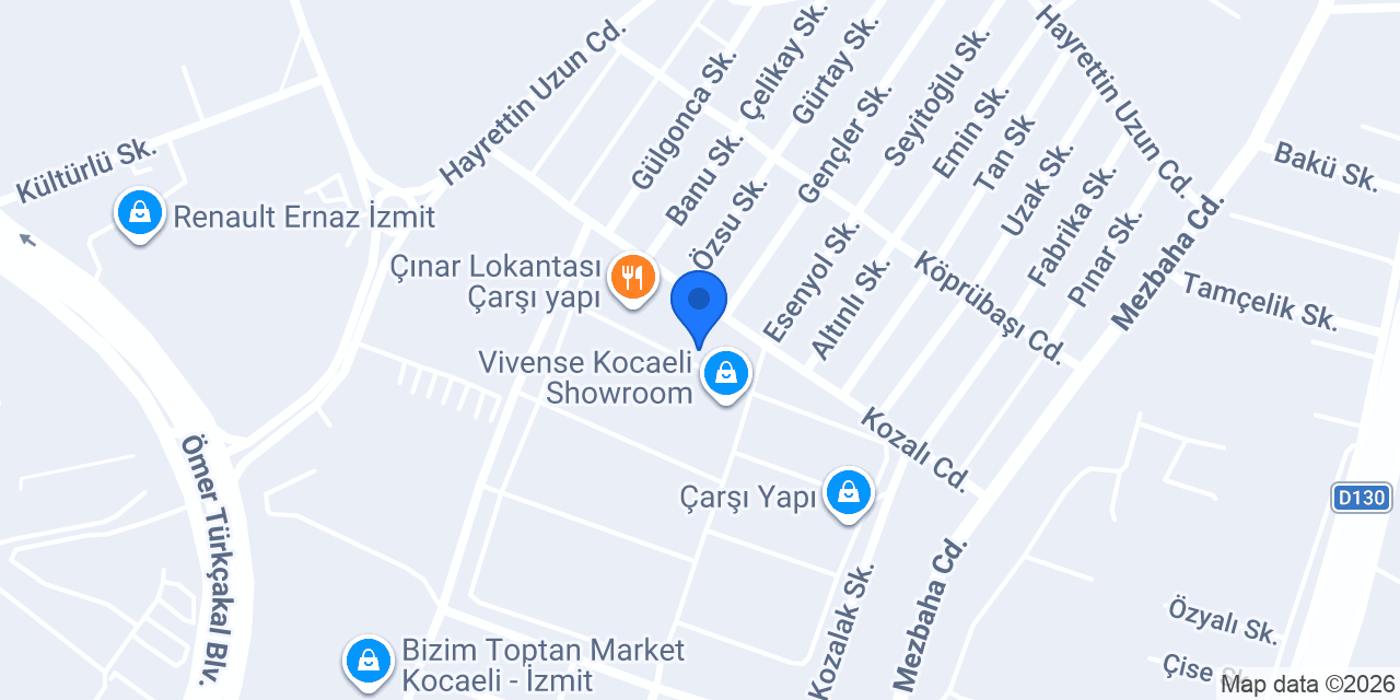 Gökkuşağı Bilgisayar İzmit konumu