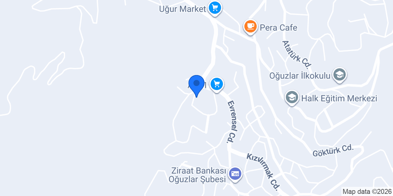 Adıyörem Çiğ Köfte Oğuzlar konumu