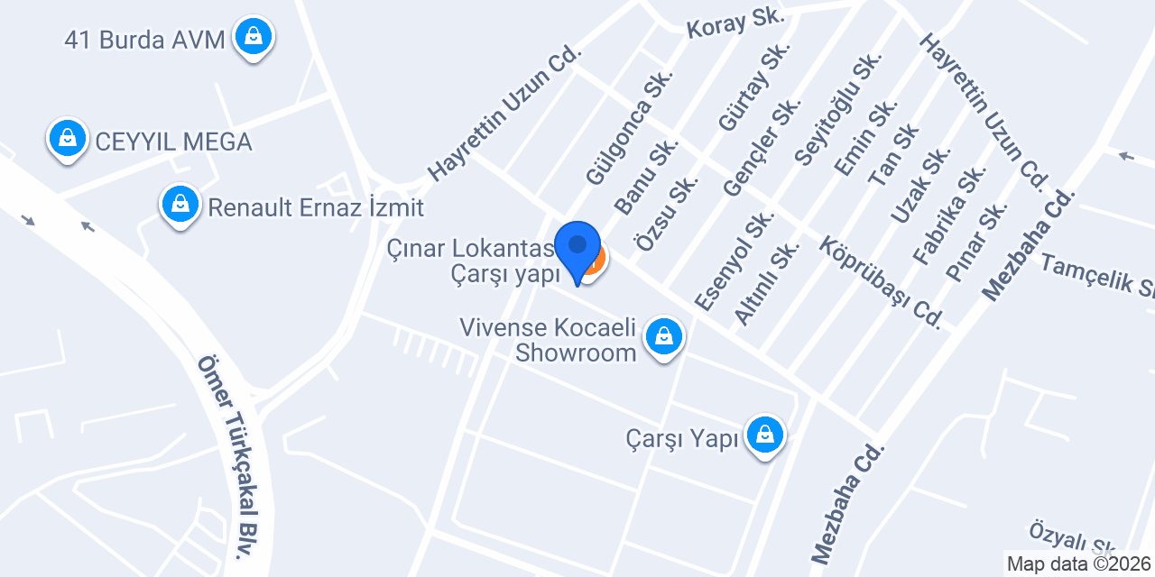 Turan Elektromarket konumu