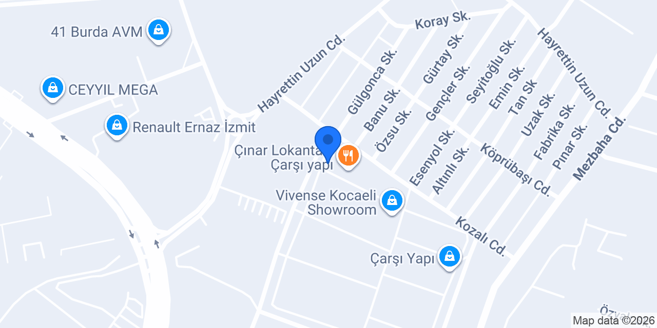 DEVYAP Proje Ltd.Şti. konumu