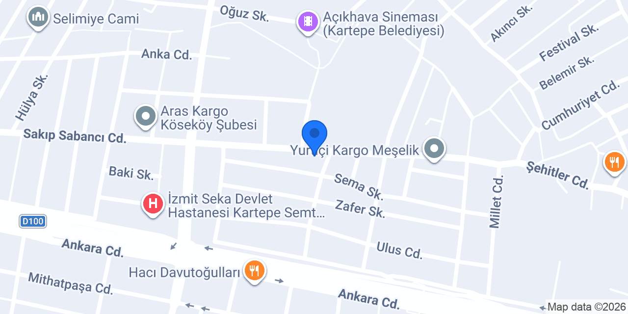 SARAYLI ET konumu
