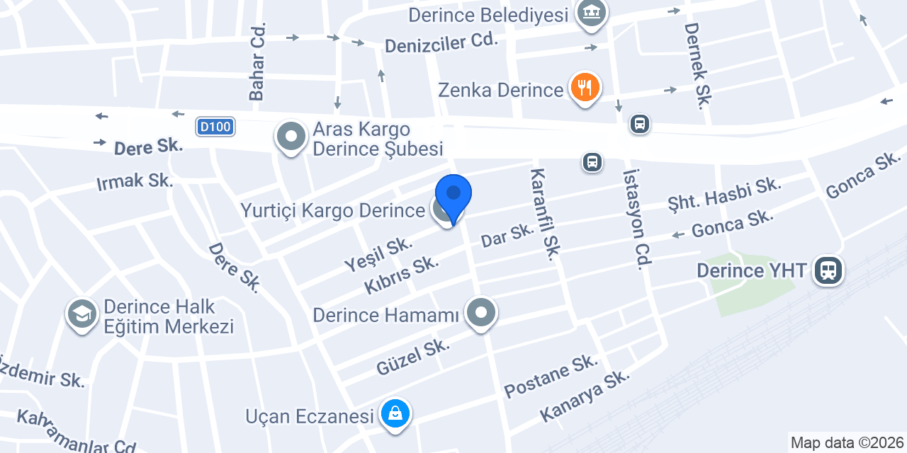 Ermiş Süper Market konumu