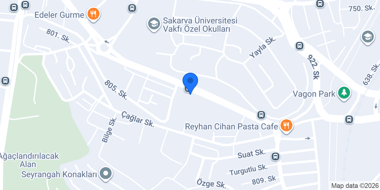 Cafehane konumu