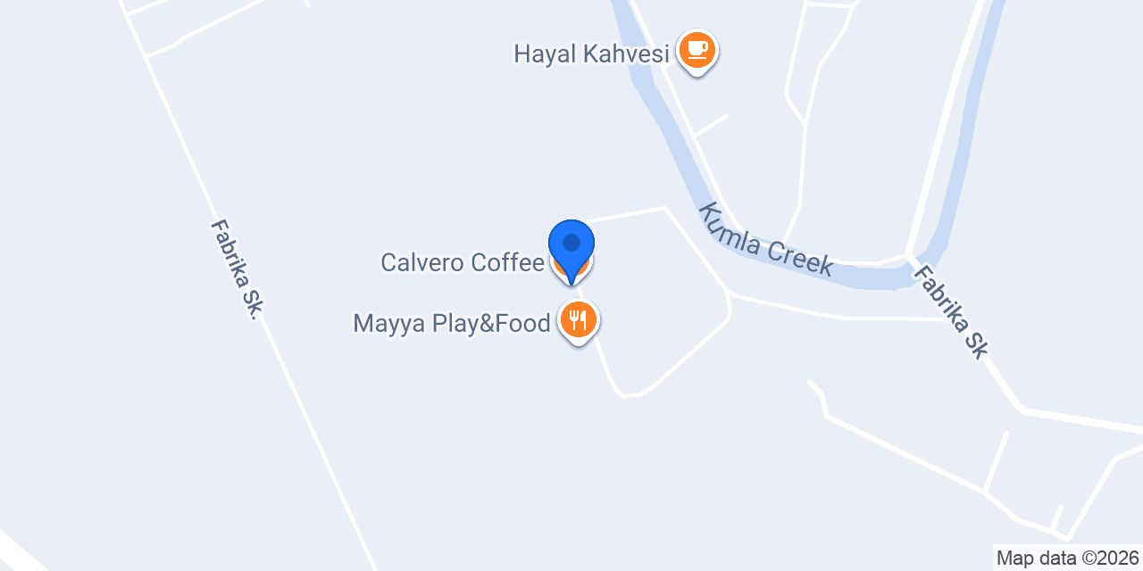 Calvero Coffee konumu