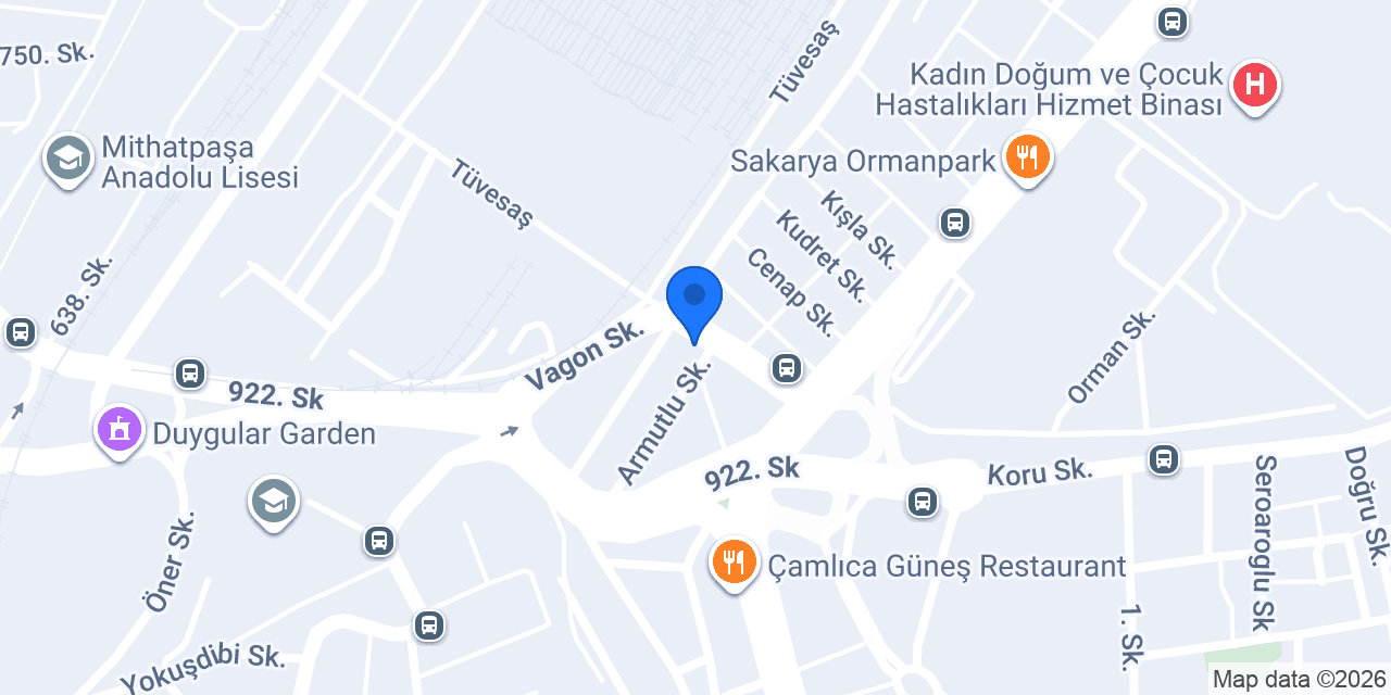 Şirin Konak Lokantası konumu