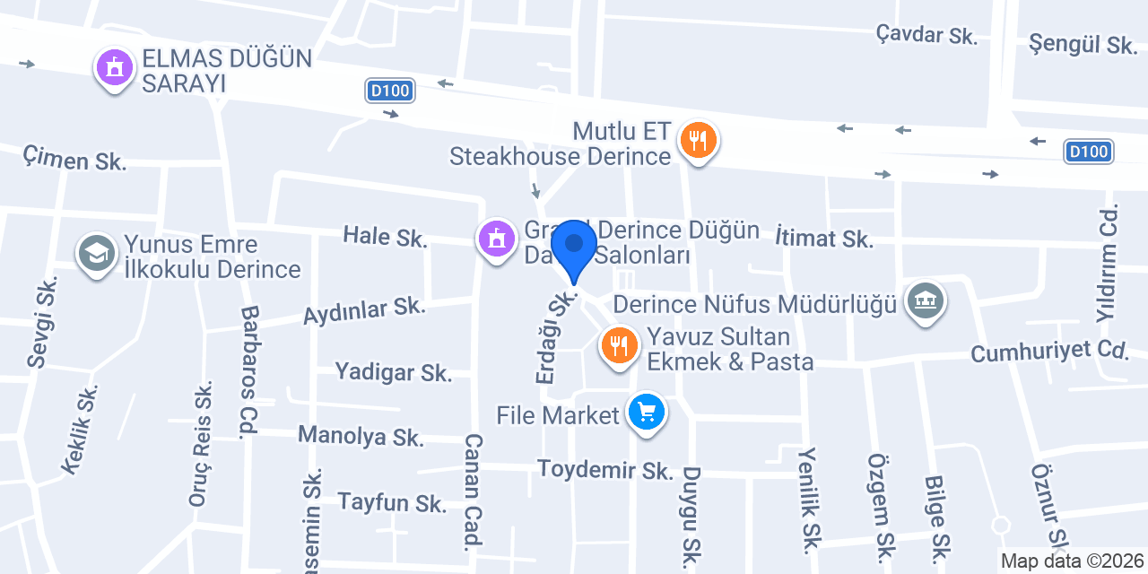 Diş Hekimi Gürhan Başyıldız konumu
