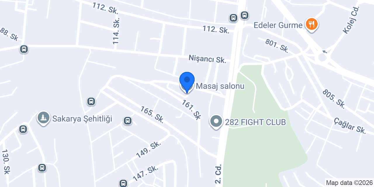 Masaj salonu konumu