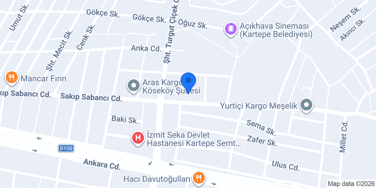 Tatlici Talha Usta konumu