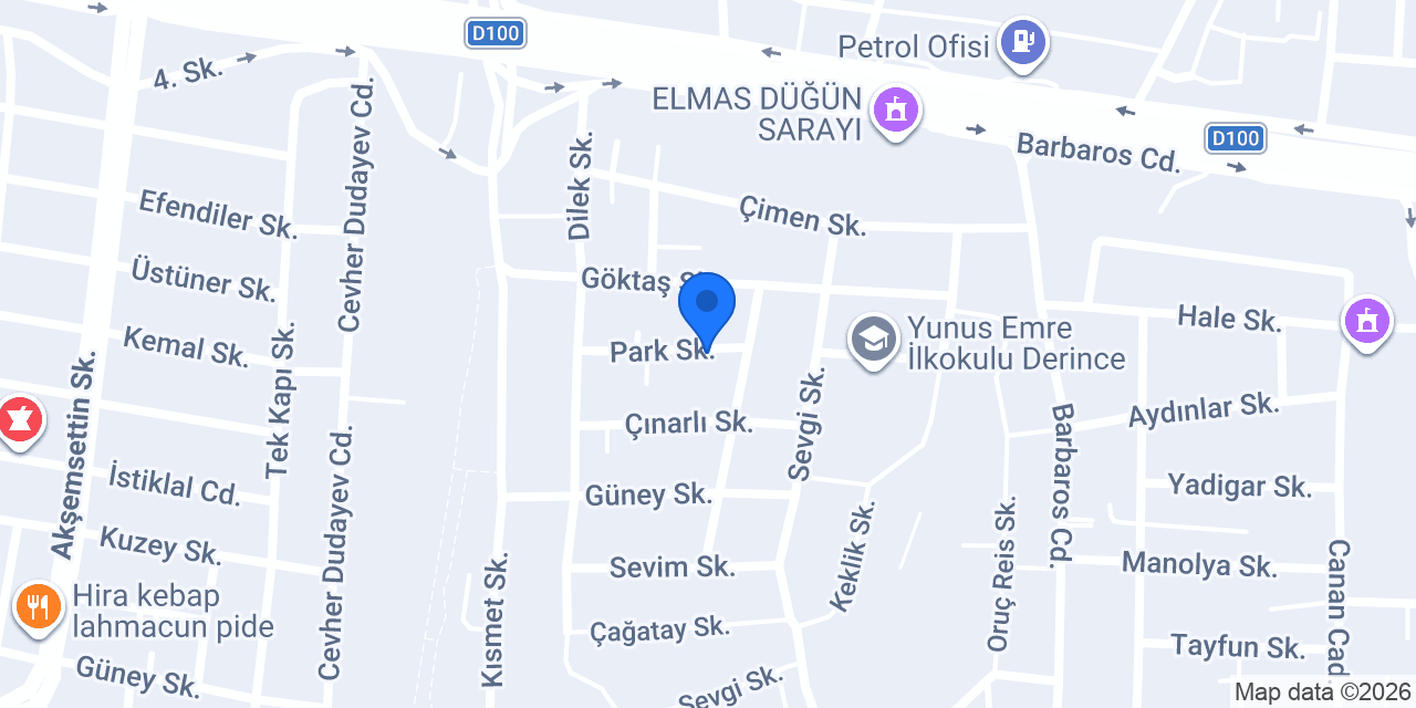 Kalyak konumu