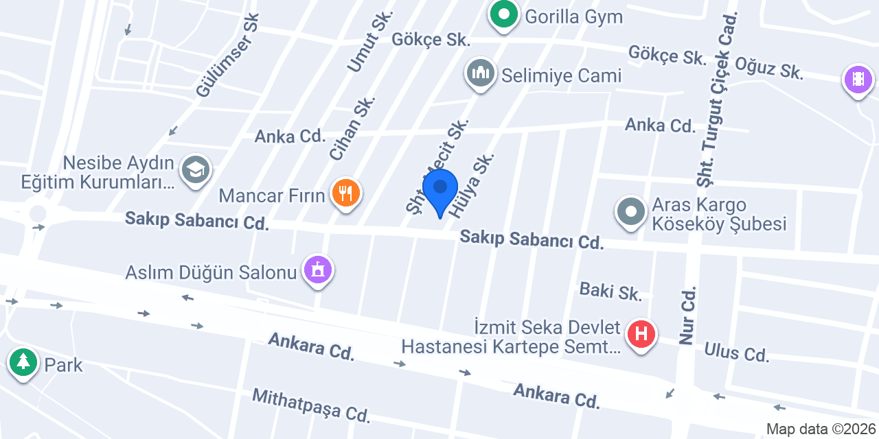 SMMM DAMLA ÖZER konumu