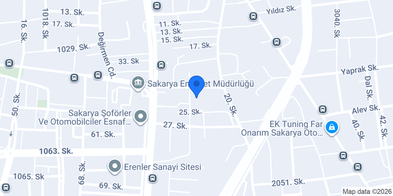 Özel Sakarya İş Makineleri Ve Operatörlük Kursu konumu
