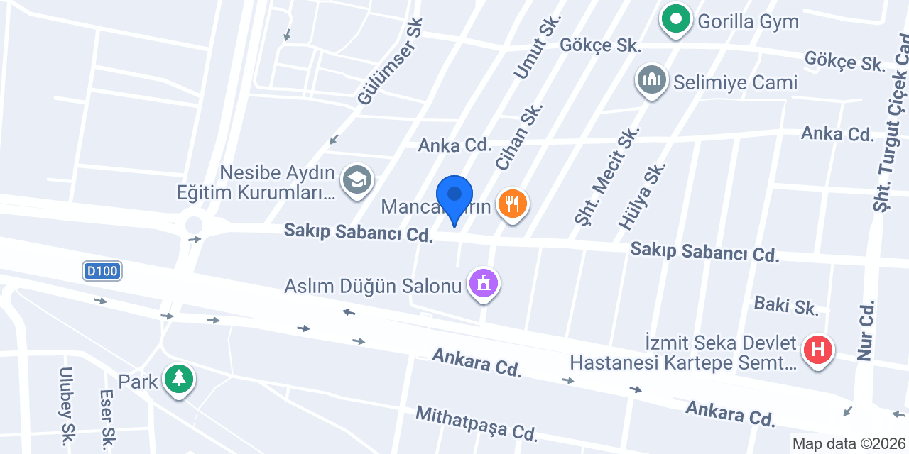 By Sancar Erkek Kuaförü konumu