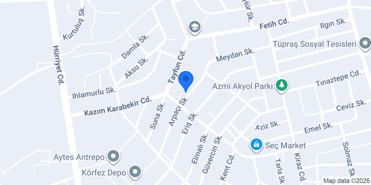 Teksteel Yapı Sistemleri konumu