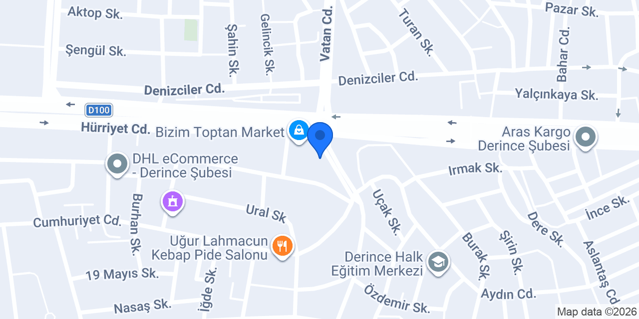 Kırmızı Ofis konumu
