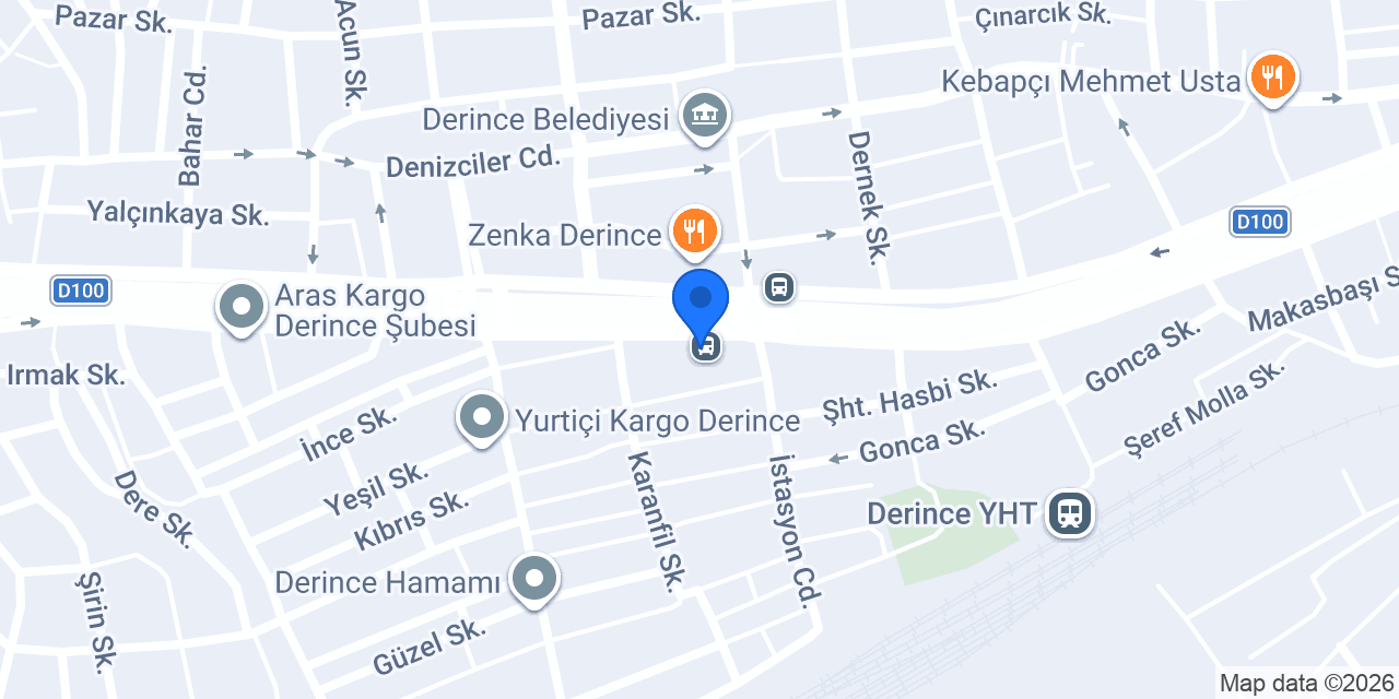 Şelale Restaurant konumu