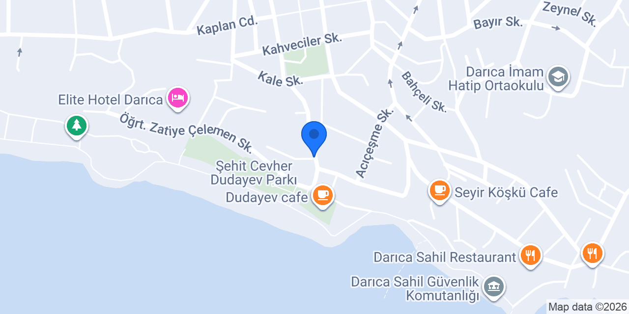 Kaçamak Cafe Lounge konumu